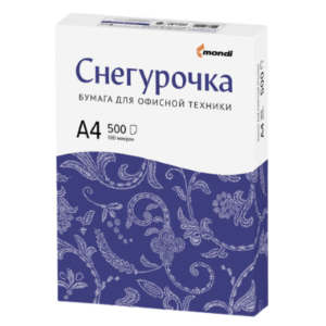 Бумага офисная А4 Снегурочка  500л.80г/м   Арт.110071