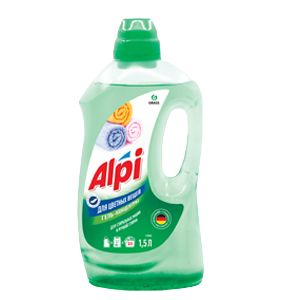GRASS Концентрир. жидкое средство для стирки Alpi color gel флакон 1,5