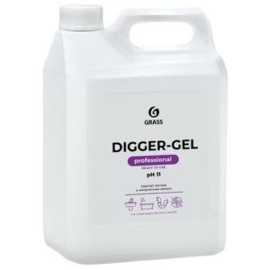 GRASS Щелочное средство для прочистки канализац. труб "DIGGER GEL" 5,3кг