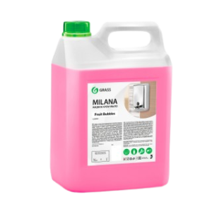 GRASS Жидкое крем-мыло FRUIT BUBBLES "Milana" 5кг