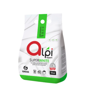 GRASS Порошок стиральный для белого Alpi 10кг