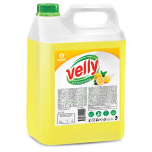 GRASS Средство для мытья посуды "Velly" лимон 5л