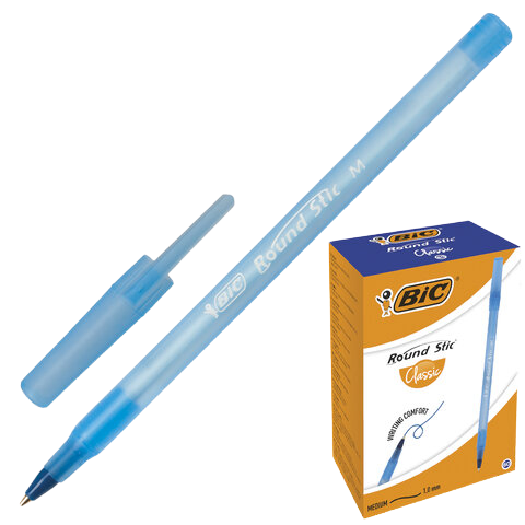 Ручка шариковая BIC Round 1мм узел Арт.141766