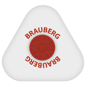 Ластик BRAUBERG 45х45х10мм треуг.   Арт.222473