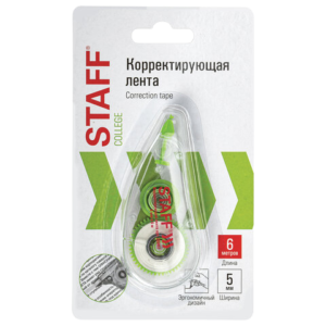 Корректир. лента 4,2мм STAFF  Арт.226807