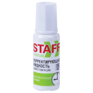 Корректор STAFF 15мл. быстросох. Арт.229398