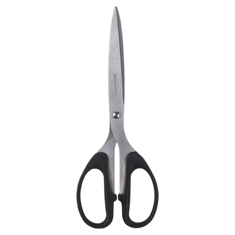 Ножницы BRAUBERG 210мм черные  Арт.230935