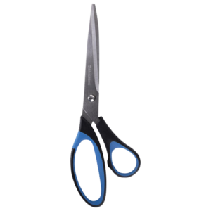 Ножницы BRAUBERG 216мм,резиновые Арт.231563