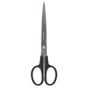 Ножницы BRAUBERG 205мм черные  Арт.237097