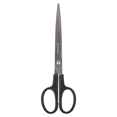 Ножницы BRAUBERG 205мм черные  Арт.237097