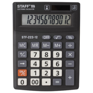 Калькулятор STAFF  STF-222  12 разрядов 200х150 мм  Арт.250420