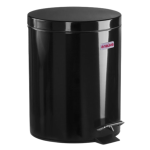 Ведро для мусора с педалью Лайма 5л глянец,металл  Ат.604943