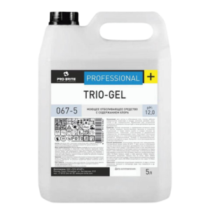 PRO-BRITE TRIO GEL средство моющее с отбеливающим эффектом 5л. Арт.605247
