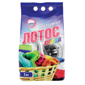 608267 Стиральный порошок Автомат 3кг Лотос color Арт.608267