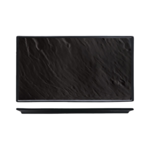 Блюдо прямоуг. "Organic-Black" 30х17см Kunst Werk Black Label Арт.81200038