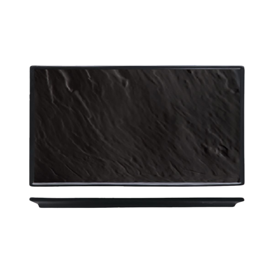 Блюдо прямоуг. "Organic-Black" 30х17см Kunst Werk Black Label Арт.81200038