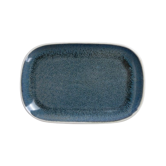 Блюдо прямоугольное 8"х5,1" 200х135мм, голубой "Corone Oceano"  Арт.фк1589
