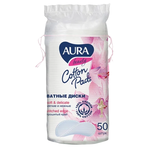 Ватные диски LURE 50 Коттон (48уп).Арт.9688