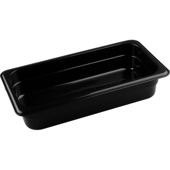 Гастроемкость GASTROMIX GN1/3-65 полипропилен черная(327х176х65) Арт.С1779