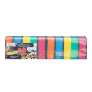 Губка для посуды Макси-10  WASCHBAR (16упак)