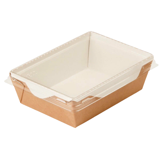 ДоЭко салатник с прозр. крышкой OpSalad 400  145х95х45 (400шт)