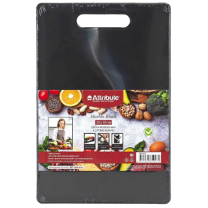 Доска разделочная 20х30см Marble Black Attribute  Арт.ABX145