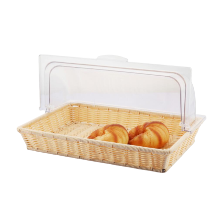 Корзинка с крышкой 41,5х28х6,5 LQ (SUNNEX)  Арт.81006841
