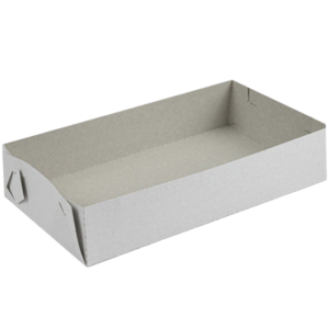 Короб лодочка 160х285х6 (100шт) белая