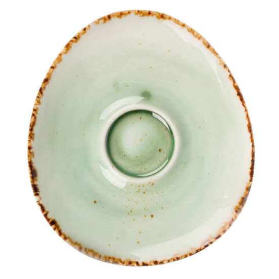 Кофейное блюдце (к чашке90мл)  "Organica Green"P.L.ProffCuisine  Арт.71002407