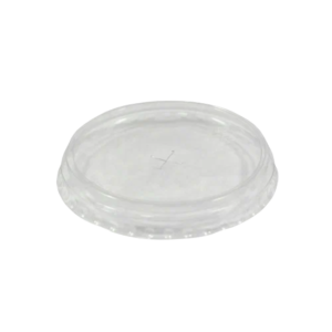 Крышка прозрачная Pet VEGGO плоская с крестиком Д.95 (800шт)  100шт