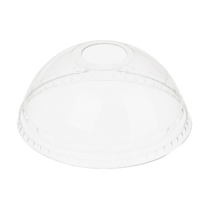 Крышка прозрачная Pet VEGGO  с отверстием Д.95 (800шт)