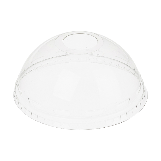 Крышка прозрачная Pet VEGGO  с отверстием Д.95 (800шт)