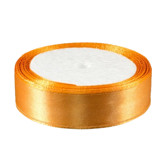 Лента атласная Золотая 20мм 10метров