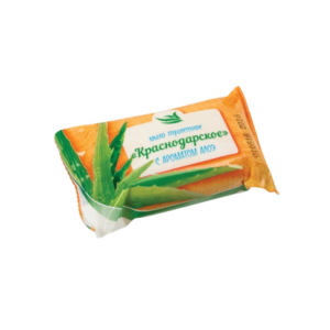 Мыло туалетное Краснодарское "с Ароматом Алоэ" 100г.(66шт\кор)