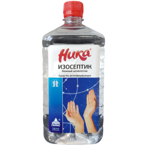НИКА-ИЗОСЕПТИК средство дезинфицирующее,спиртовое с дозатором 750мл.(15шт)