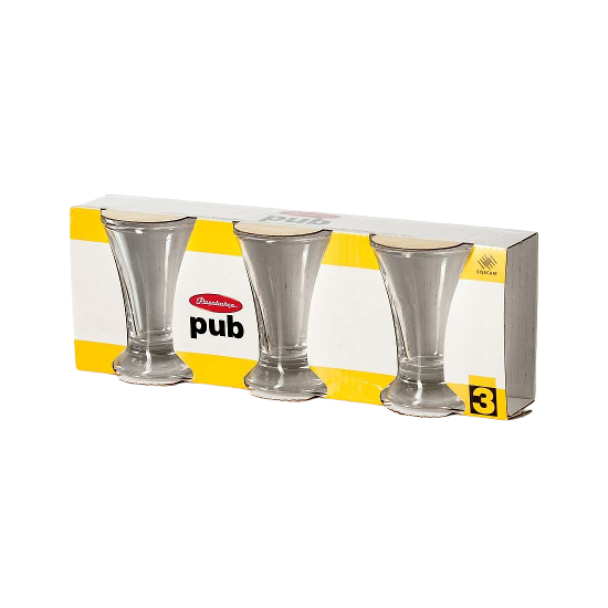 Набор рюмок  PUB 3шт. 60мл (водка) Артикул 42194В