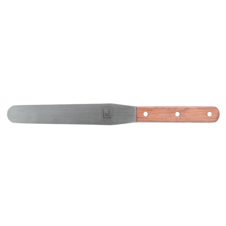 Нож лопатка кондитерская метал. с дерев. ручкой 10см  LQ-NEW Арт.92001325