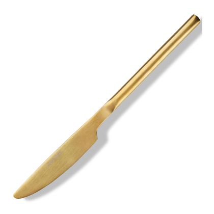 Нож столовый Sapporo Basic нерж.золот матовый Арт.3112878
