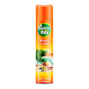 Освежитель воздуха "Мечты о море" SUNNY DAY 300мл.(12шт)