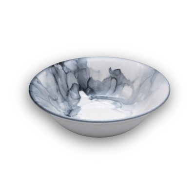Салатник круглый д=16см 300мл  фарфор Gourmet Marble цвет мрамор Арт.GBSEO16KKR360