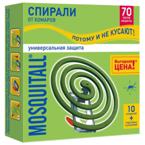 Спирали от комаров (10штх60уп)