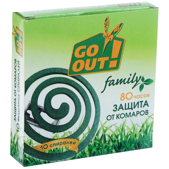 Спирали от комаров GO AUT (24шт)
