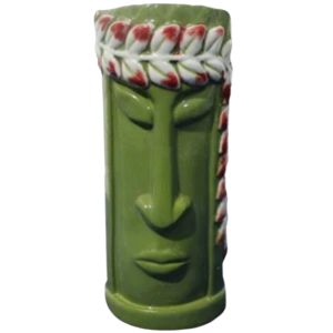 Стакан д коктейлей «Tiki» 350мл керамика зеленый Арт01170806 Стакан д/коктейлей "Tiki" 350мл. керамика зеленый Арт.01170806