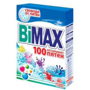 Стир. порошок Бимакс 400гр100 Пятен руч.стирка  (24шт/уп) НЭФИС