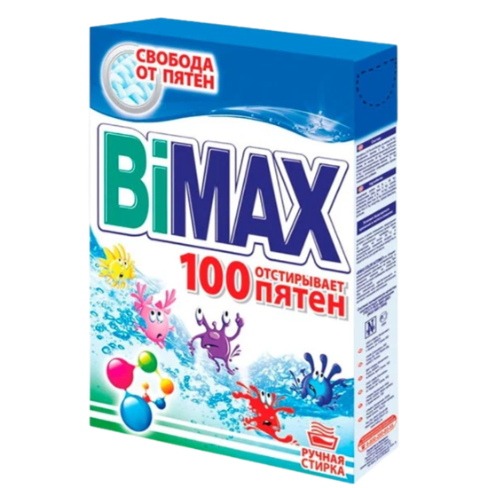 Стир. порошок Бимакс 400гр100 Пятен руч.стирка  (24шт/уп) НЭФИС
