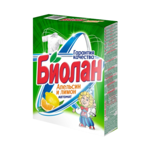 Стиральн. порошок  Биолан 350г автомат Апельсин (24шт/уп)  НЭФИС