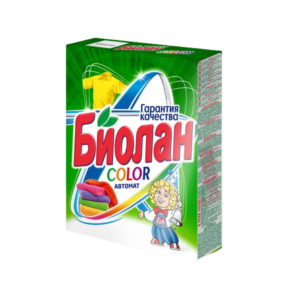 Стиральн. порошок  Биолан 350г автомат колор (24шт/уп)  НЭФИС