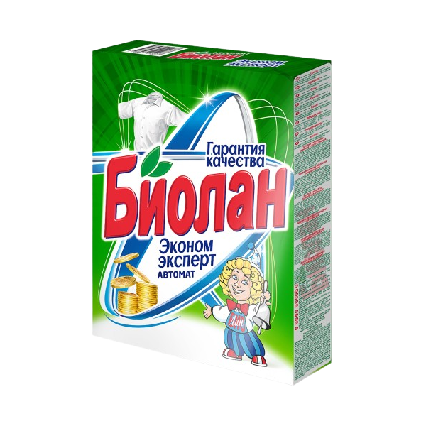 Стиральный порошок Биолан 350гр автомат (24шт/уп)