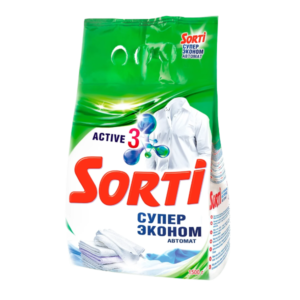 Стиральный порошок Сорти 1,5кг Супер-Эконом