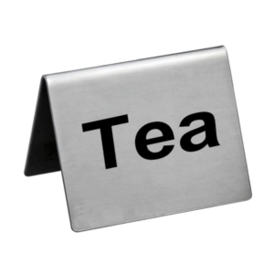 Табличка "Tea" 5х4см сталь P.L. Арт.81200199